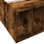 Estructura de cama madera de ingeniería roble ahumado 90x200 cm de vidaXL, Camas y somieres - Ref: Foro24-3280612, Precio: 10...
