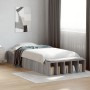 Estructura de cama madera de ingeniería gris Sonoma 100x200 cm de vidaXL, Camas y somieres - Ref: Foro24-3280606, Precio: 111...