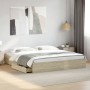 Cama con cajones madera ingeniería roble Sonoma 200x200 cm de vidaXL, Camas y somieres - Ref: Foro24-3280631, Precio: 182,67 ...