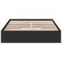 Cama con cajones madera de ingeniería negro 120x200 cm de vidaXL, Camas y somieres - Ref: Foro24-3280665, Precio: 203,90 €, D...