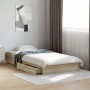 Cama con cajones madera ingeniería roble Sonoma 100x200 cm de vidaXL, Camas y somieres - Ref: Foro24-3280673, Precio: 131,50 ...