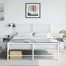 Mesitas de noche 2 unidades acero blanco 34,5x39x44 cm de vidaXL, Mesitas de noche - Ref: Foro24-841762, Precio: 81,05 €, Des...