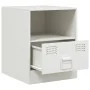 Mesitas de noche 2 unidades acero blanco 34,5x39x44 cm de vidaXL, Mesitas de noche - Ref: Foro24-841762, Precio: 81,05 €, Des...