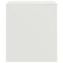 Mesitas de noche 2 unidades acero blanco 34,5x39x44 cm de vidaXL, Mesitas de noche - Ref: Foro24-841762, Precio: 81,05 €, Des...