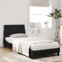 Bed with black velvet mattress 90x200 cm by vidaXL, Beds and slatted bases - Ref: Foro24-3208576, Price: 279,24 €, Discount: %