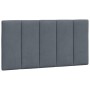 Cama con colchón terciopelo gris oscuro 100x200 cm de vidaXL, Camas y somieres - Ref: Foro24-3208581, Precio: 298,51 €, Descu...