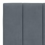 Cama con colchón terciopelo gris oscuro 100x200 cm de vidaXL, Camas y somieres - Ref: Foro24-3208581, Precio: 298,51 €, Descu...
