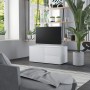 Mueble para TV madera contrachapada blanco 80x34x36 cm de vidaXL, Muebles TV - Ref: Foro24-801850, Precio: 61,08 €, Descuento: %
