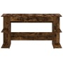 Escritorio madera de ingeniería roble ahumado 140x50x75 cm de vidaXL, Escritorios - Ref: Foro24-840552, Precio: 87,50 €, Desc...