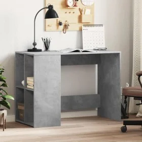 Escritorio de madera de ingeniería gris hormigón 102x50x75 cm de vidaXL, Escritorios - Ref: Foro24-840544, Precio: 76,91 €, D...