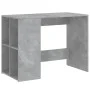 Escritorio de madera de ingeniería gris hormigón 102x50x75 cm de vidaXL, Escritorios - Ref: Foro24-840544, Precio: 76,91 €, D...