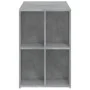 Escritorio de madera de ingeniería gris hormigón 102x50x75 cm de vidaXL, Escritorios - Ref: Foro24-840544, Precio: 76,91 €, D...