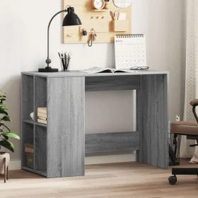 Escritorio de madera de ingeniería gris Sonoma 102x50x75 cm de vidaXL, Escritorios - Ref: Foro24-840546, Precio: 81,42 €, Des...