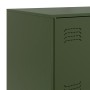 Aparador de acero verde oliva 67x39x107 cm de vidaXL, Aparadores - Ref: Foro24-841659, Precio: 146,80 €, Descuento: %