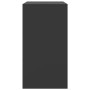 Aparador de acero negro 67x39x73 cm de vidaXL, Aparadores - Ref: Foro24-841673, Precio: 120,13 €, Descuento: %