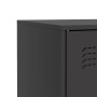 Aparador de acero negro 67x39x73 cm de vidaXL, Aparadores - Ref: Foro24-841673, Precio: 120,13 €, Descuento: %