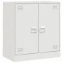Aparador de acero blanco 67x39x73 cm de vidaXL, Aparadores - Ref: Foro24-841678, Precio: 93,38 €, Descuento: %