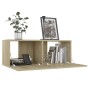 Mueble para TV madera contrachapada color roble 80x30x30 cm de vidaXL, Muebles TV - Ref: Foro24-801475, Precio: 47,60 €, Desc...