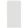 Aparador de acero blanco 67x39x73 cm de vidaXL, Aparadores - Ref: Foro24-841678, Precio: 94,27 €, Descuento: %
