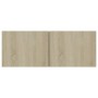 Mueble para TV madera contrachapada color roble 80x30x30 cm de vidaXL, Muebles TV - Ref: Foro24-801475, Precio: 47,60 €, Desc...
