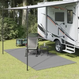 Alfombrilla de camping gris antracita 4x2 m de vidaXL, Accesorios para tiendas de campaña - Ref: Foro24-4008442, Precio: 30,2...