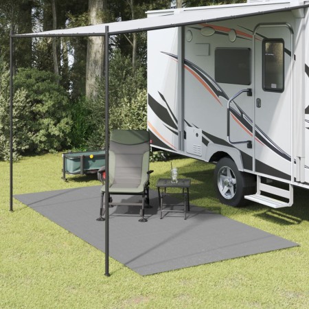 Alfombrilla de camping gris antracita 4x2 m de vidaXL, Accesorios para tiendas de campaña - Ref: Foro24-4008442, Precio: 30,7...