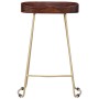 Taburetes de cocina gavin 2 unidades madera maciza de mango de vidaXL, Taburetes de cocina - Ref: Foro24-247834, Precio: 148,...