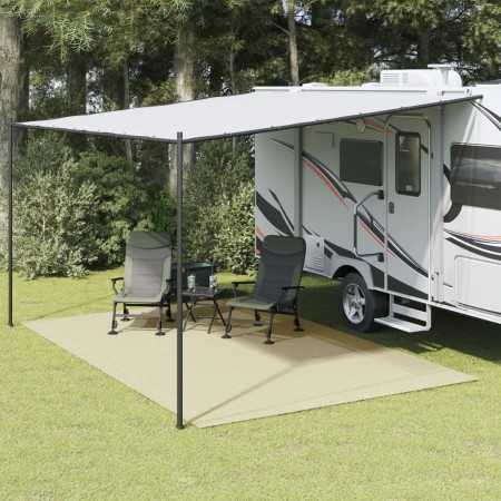Alfombrilla de camping crema 5x3 m de vidaXL, Accesorios para tiendas de campaña - Ref: Foro24-4008505, Precio: 47,35 €, Desc...