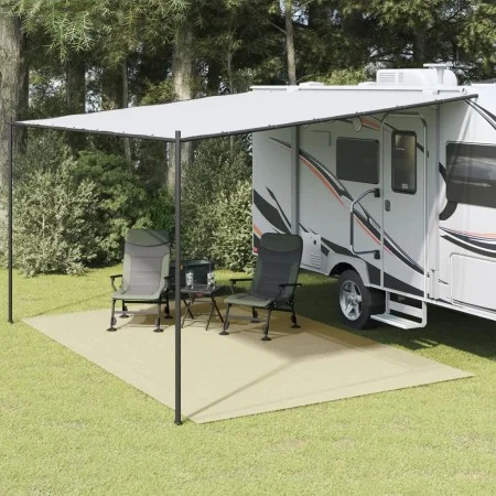 Alfombrilla de camping crema 5x3 m de vidaXL, Accesorios para tiendas de campaña - Ref: Foro24-4008505, Precio: 46,60 €, Desc...