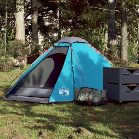 Tienda de campaña iglú para 2 personas impermeable azul de vidaXL, Tiendas de campaña - Ref: Foro24-94766, Precio: 55,04 €, D...