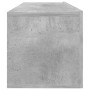 Mueble para TV madera contrachapada gris hormigón 100x30x30 cm de vidaXL, Muebles TV - Ref: Foro24-801485, Precio: 53,34 €, D...
