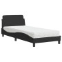 Cama con colchón terciopelo negro 80x200 cm de vidaXL, Camas y somieres - Ref: Foro24-3208293, Precio: 250,11 €, Descuento: %