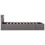 Cama canapé hidráulica almacenaje y LED tela gris topo 90x200cm de vidaXL, Camas y somieres - Ref: Foro24-285624, Precio: 258...
