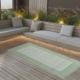 Alfombra de exterior PP verde 80x150 cm de vidaXL, Protectores para exterior - Ref: Foro24-316954, Precio: 22,92 €, Descuento: %