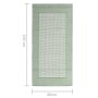 Alfombra de exterior PP verde 80x150 cm de vidaXL, Protectores para exterior - Ref: Foro24-316954, Precio: 23,44 €, Descuento: %