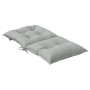 Cojines para silla respaldo bajo 2 ud tela gris claro melange de vidaXL, Cojines para sillas y sofás - Ref: Foro24-4002379, P...
