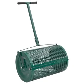 Green steel compost spreader Ø40x60 cm by vidaXL, compost aerators - Ref: Foro24-4009271, Price: 99,53 €, Discount: %