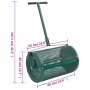 Esparcidora de compost acero verde Ø40x60 cm de vidaXL, Aireadores de compost - Ref: Foro24-4009271, Precio: 101,35 €, Descue...