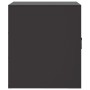 Mesita de noche acero negra 34,5x39x44 cm de vidaXL, Mesitas de noche - Ref: Foro24-841607, Precio: 50,59 €, Descuento: %