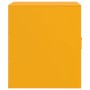 Mesita de noche acero amarillo mostaza 34,5x39x44 cm de vidaXL, Mesitas de noche - Ref: Foro24-841613, Precio: 43,96 €, Descu...