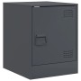 Mesita de noche acero gris antracita 34,5x39x44 cm de vidaXL, Mesitas de noche - Ref: Foro24-841611, Precio: 43,57 €, Descuen...