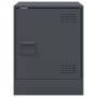 Mesita de noche acero gris antracita 34,5x39x44 cm de vidaXL, Mesitas de noche - Ref: Foro24-841611, Precio: 43,57 €, Descuen...