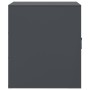 Mesita de noche acero gris antracita 34,5x39x44 cm de vidaXL, Mesitas de noche - Ref: Foro24-841611, Precio: 43,57 €, Descuen...