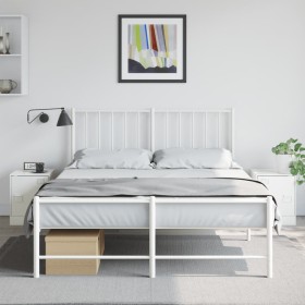 Mesitas de noche 2 unidades acero blanco 34,5x39x44 cm de vidaXL, Mesitas de noche - Ref: Foro24-841618, Precio: 63,83 €, Des...