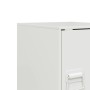 Mesitas de noche 2 unidades acero blanco 34,5x39x44 cm de vidaXL, Mesitas de noche - Ref: Foro24-841618, Precio: 63,83 €, Des...