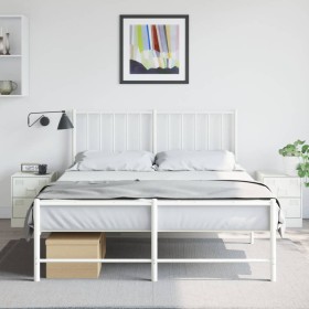 Mesitas de noche 2 unidades acero blanco 34,5x39x44 cm de vidaXL, Mesitas de noche - Ref: Foro24-841630, Precio: 93,41 €, Des...