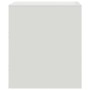Mesitas de noche 2 unidades acero blanco 34,5x39x44 cm de vidaXL, Mesitas de noche - Ref: Foro24-841630, Precio: 93,41 €, Des...