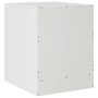 Mesitas de noche 2 unidades acero blanco 34,5x39x44 cm de vidaXL, Mesitas de noche - Ref: Foro24-841630, Precio: 93,41 €, Des...