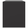 Muebles para TV 2 unidades acero negro 67x39x44 cm de vidaXL, Muebles TV - Ref: Foro24-841632, Precio: 103,04 €, Descuento: %