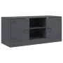 Mueble para TV de acero gris antracita 99x39x44 cm de vidaXL, Muebles TV - Ref: Foro24-841687, Precio: 78,65 €, Descuento: %